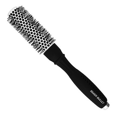 Silver Bullet Black Velvet Hot Tube Brush - 40mm