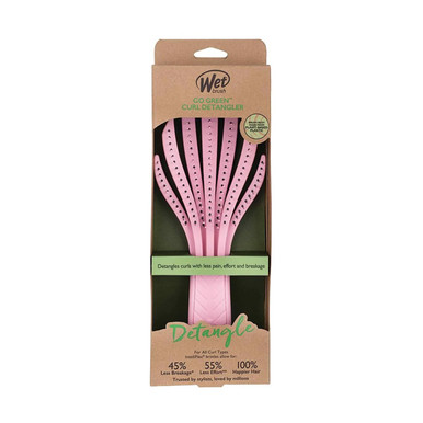 Wet Brush Go Green Curl Detangler Pink