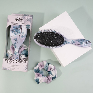 Wet Brush Floral Garden Detangle Kit