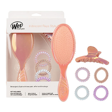 Wet Brush Holographic Peach 6pc Kit