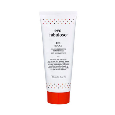 evo fabuloso red rouge colour depositing conditioner