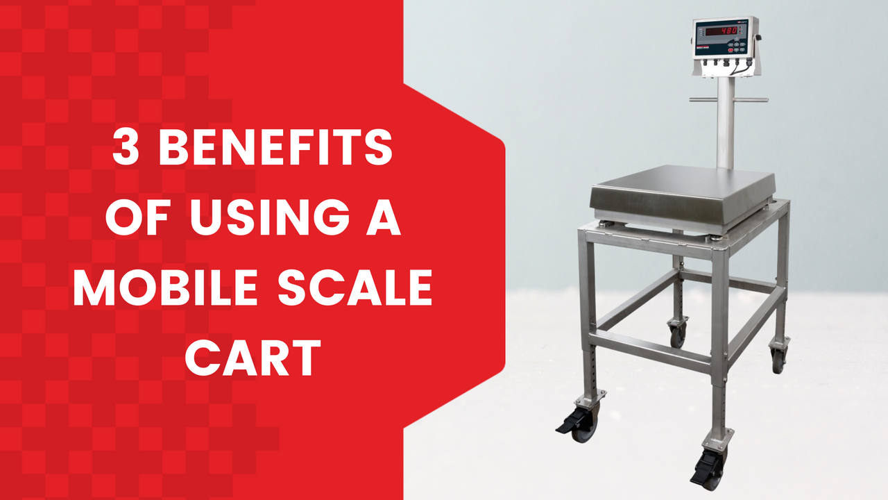 3 Benefits of Using a Mobile Scale Cart Scales Plus