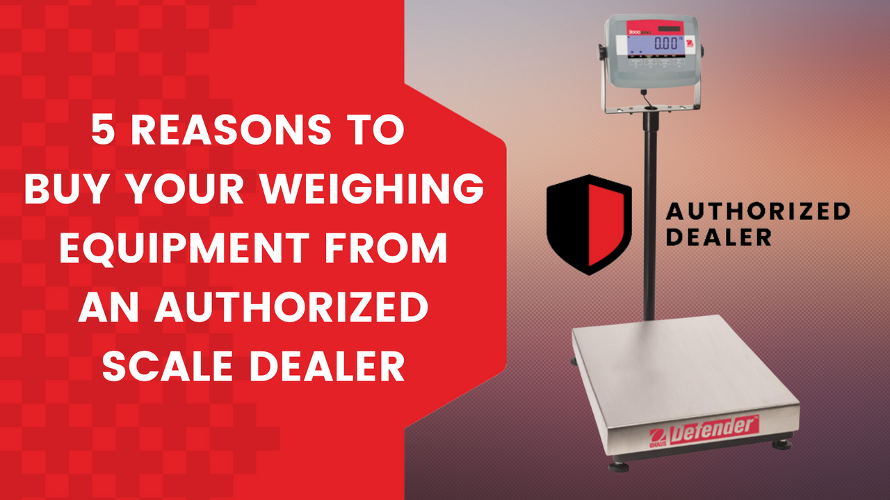 5 Reasons to Buy Your Weighing Equipment From an Authorized Scale