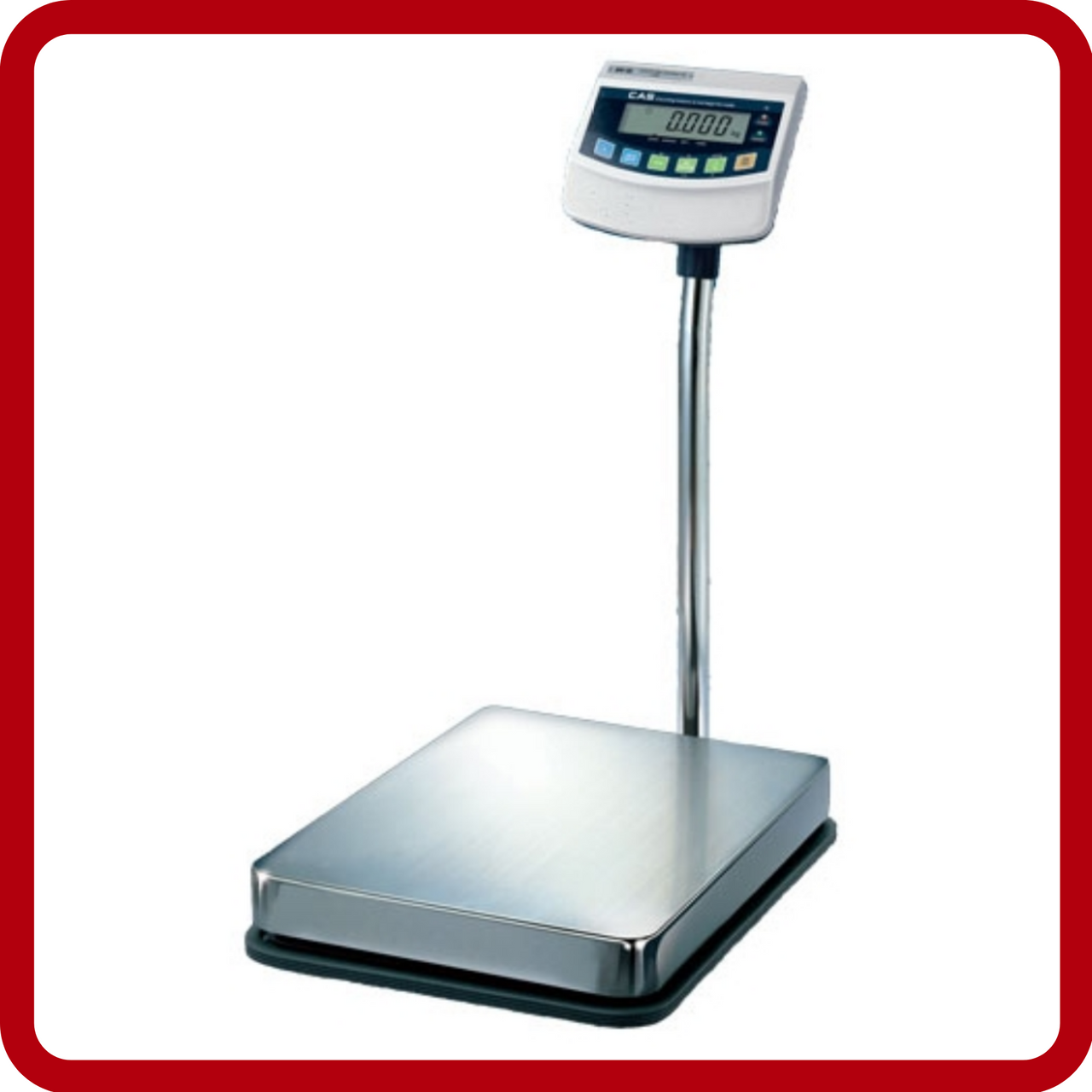 CAS BW-60DB Bench Scale, 150 lb x 0.05 lb, NTEP