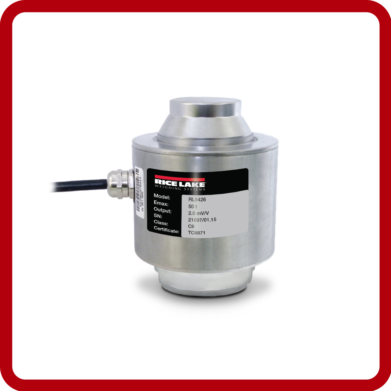 Rice Lake Compression Canister Load Cells