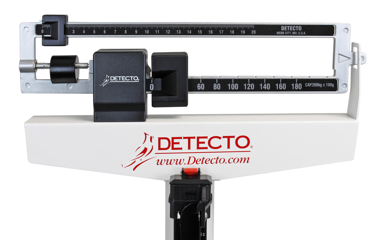 Cardinal Detecto 2391 Mechanical Metric Physician Scale with