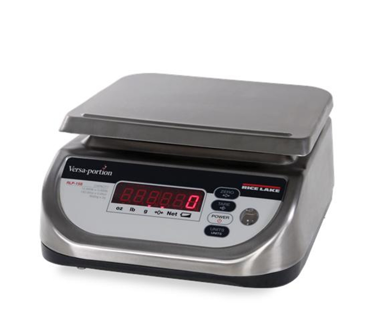 Rice Lake RLP-6S Versa-portion Compact Food Scale, 6 lb x 0.002 lb, NTEP,  Class III - Scales Plus