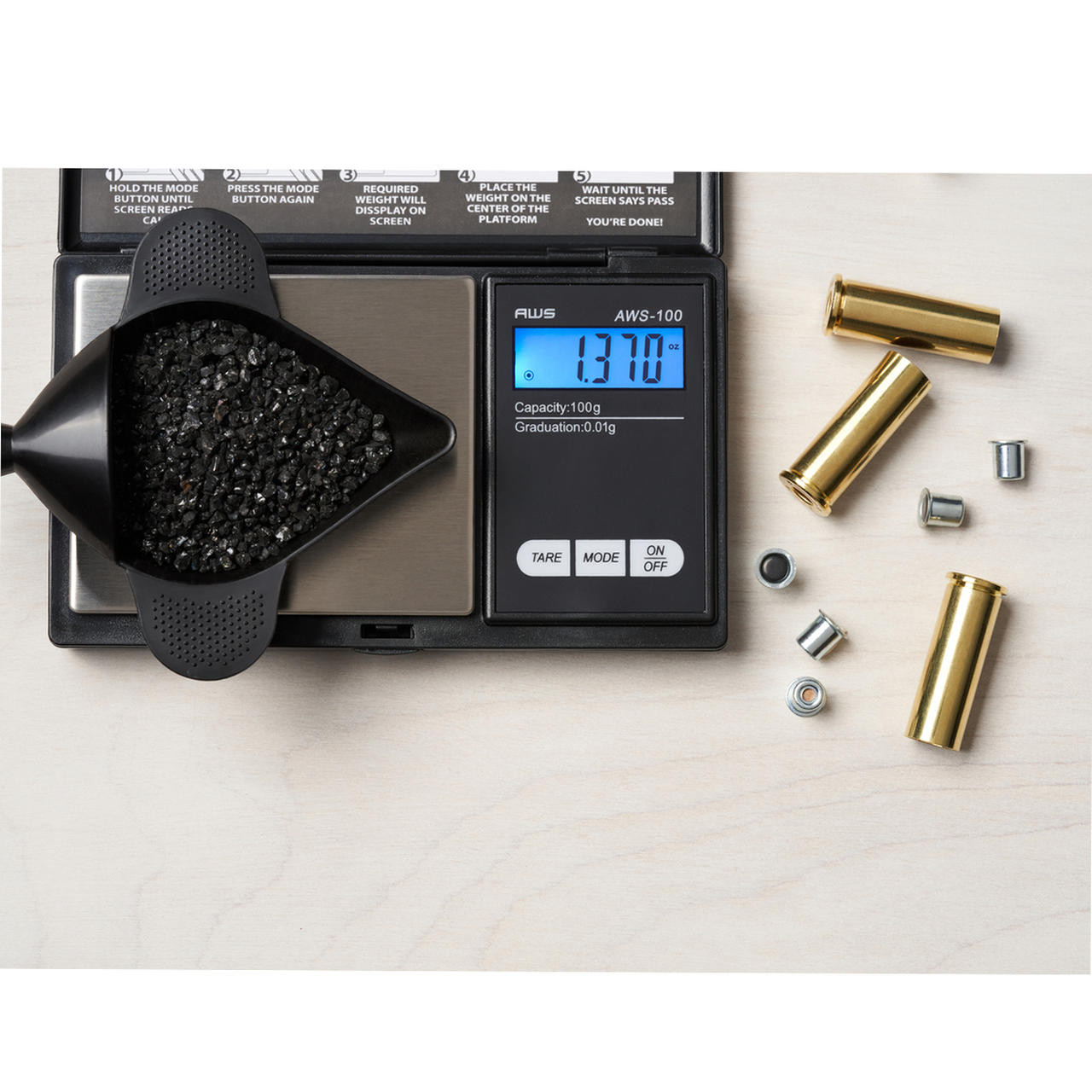 AWS AXIS-100 Precision Bowl Digital Pocket Scale, 100 g x 0.01 g - Scales  Plus