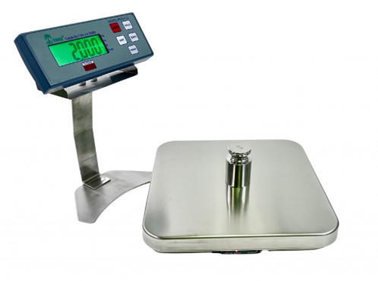 Commercial bench scale stainless steel 150kg electronic scale