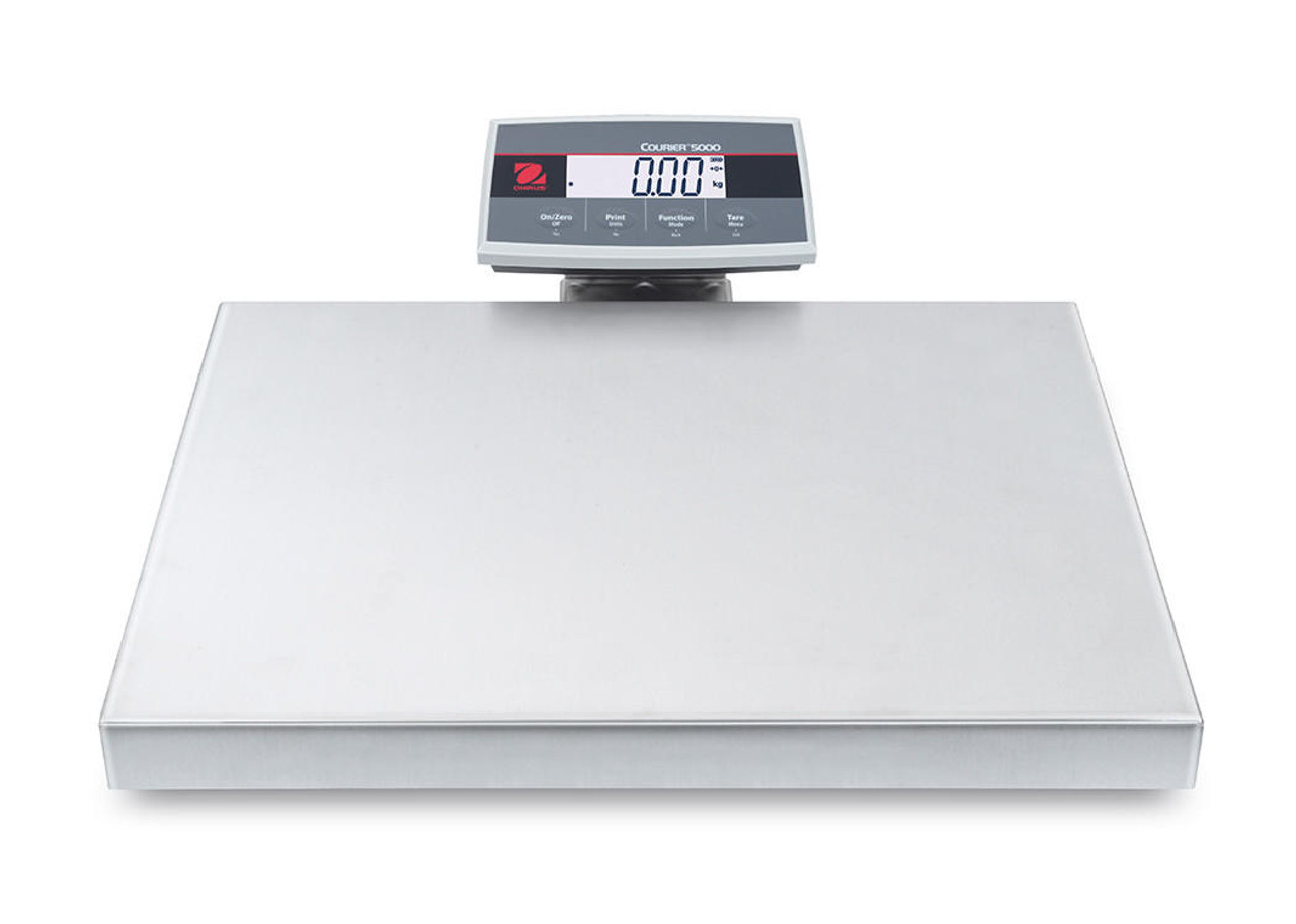 American Weigh Scales Bathroom Body Weight Scale Non-Slip Rubber Coated  Digital Large LCD Display 400LB Capacity