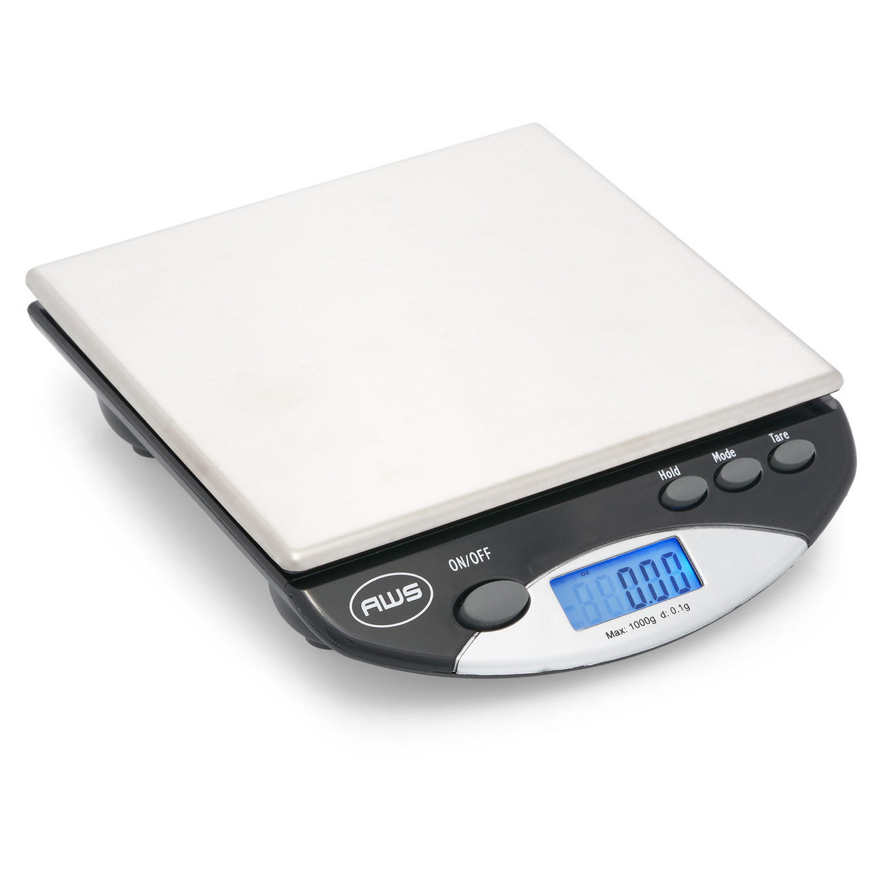 American Weigh Scales Pocket Weight Scale Stainless Steel Surface