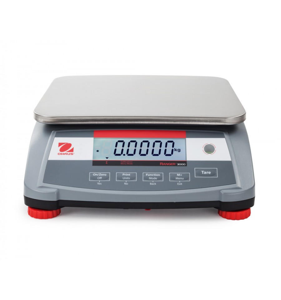 OHAUS Ranger 3000 R31P15 Compact Bench Scale | Scales Plus OHAUS Ranger 3000 R31P15 Compact Bench Scale | Scales Plus