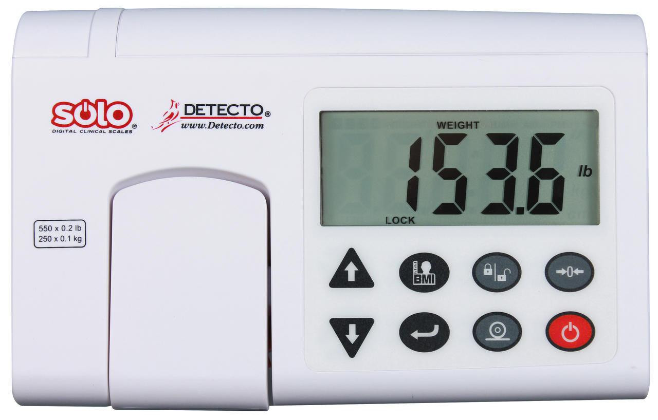 Used Cardinal Detecto SoloAC Digital Physician Scale with Mechanical