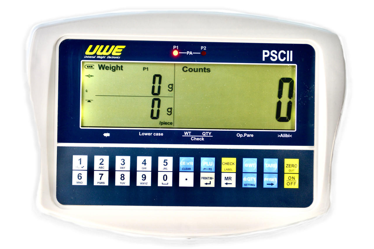 UWE PSC-AF-300 Counting Scale, 300 lb x 0.02 lb - Scales Plus