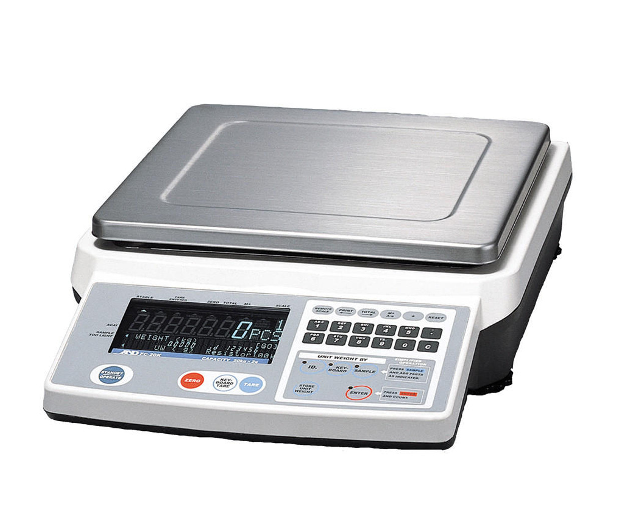 A&D Weighing FC-5000si Counting Scale, High Resolution, 5000 x 0.2