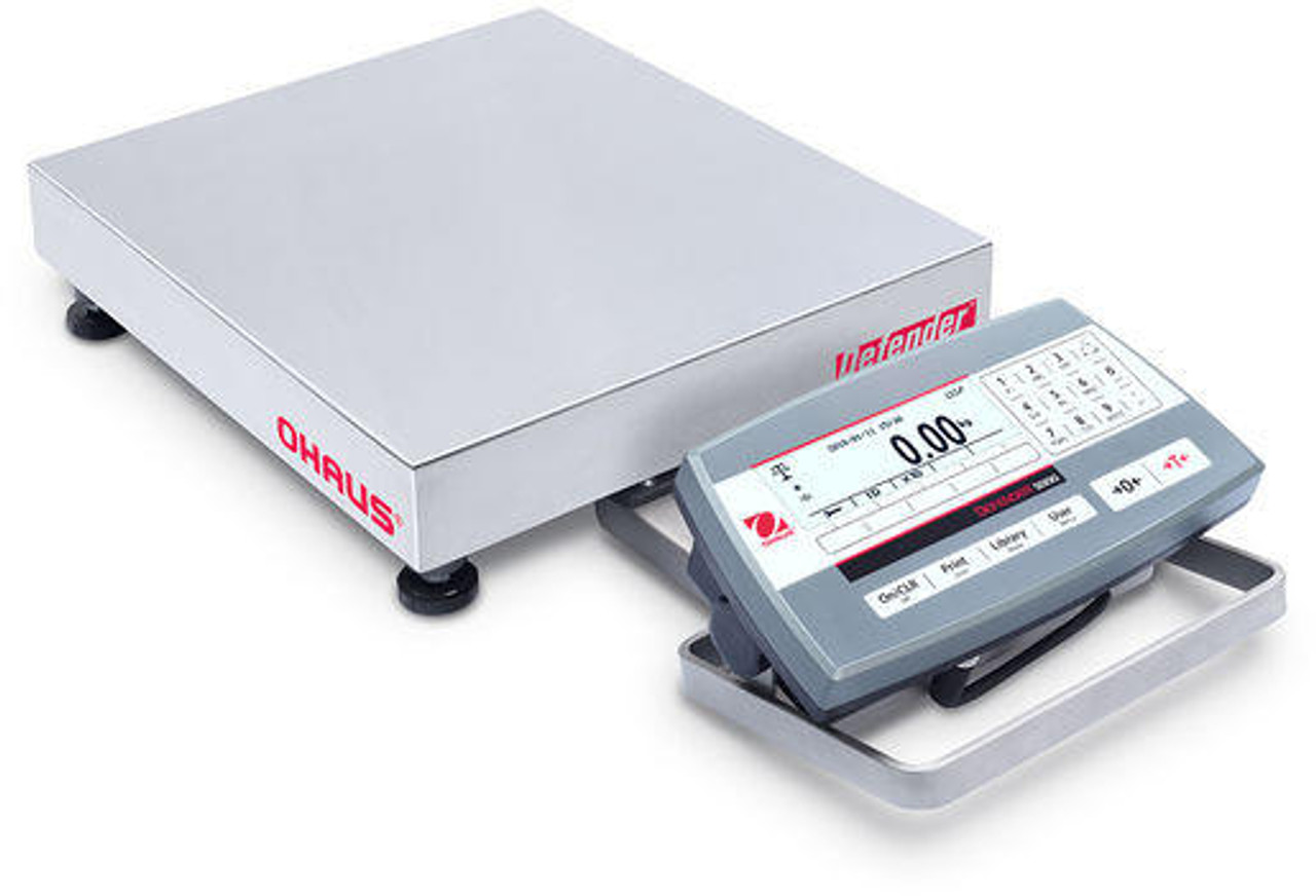 Ohaus D52P250RQV3 Defender 5000 Bench Scale, 500 lb x 0.02 lb