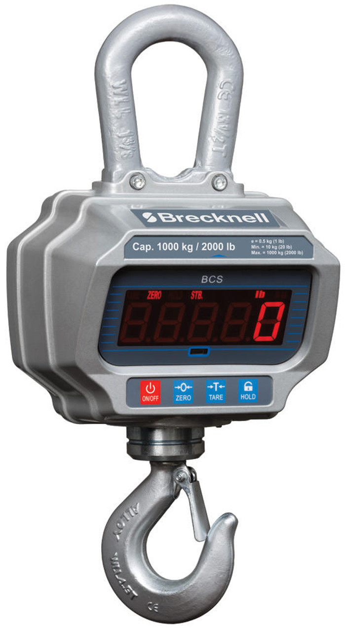 Brecknell BCS-6K Crane Scale, 6000 lb x 2 lb - Scales Plus