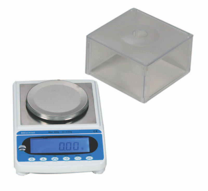 Brecknell MBS-600 Precision Laboratory Balance, 600 g x 0.01 g