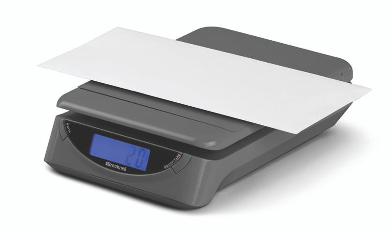 Brecknell PS25 25 lb Electronic Postal Scale, 25 lb x 0.2 oz - Scales Plus