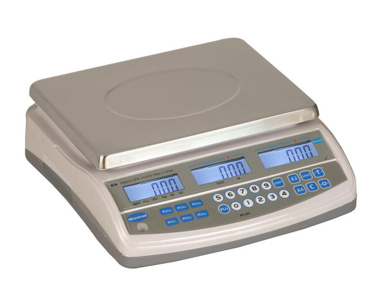 Brecknell PC-60lb Price Computing Scale, 60 lb x 0.02 lb