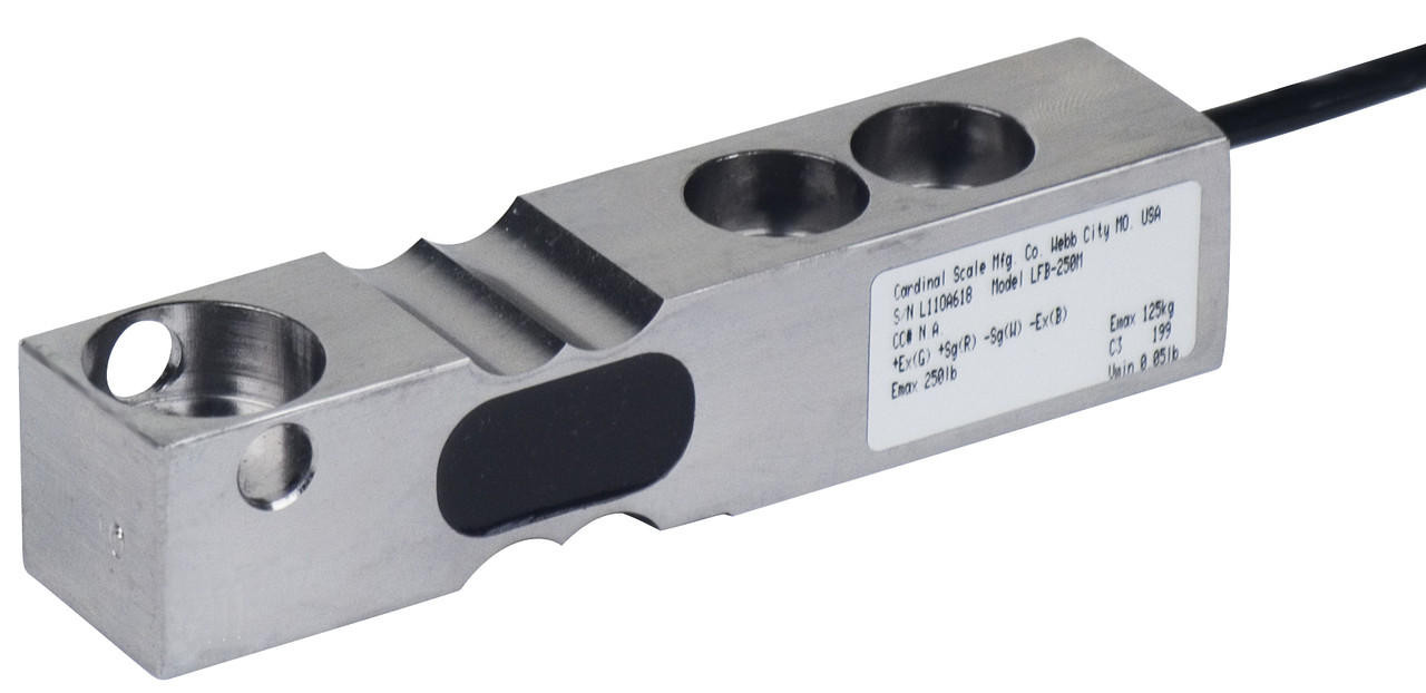 Cardinal Detecto LFB-500HMT 500 lb Stainless Steel Single Ended