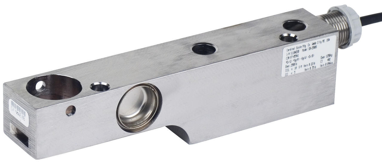 Cardinal Detecto SB-5000S 5000 lb Stainless Steel Single Ended