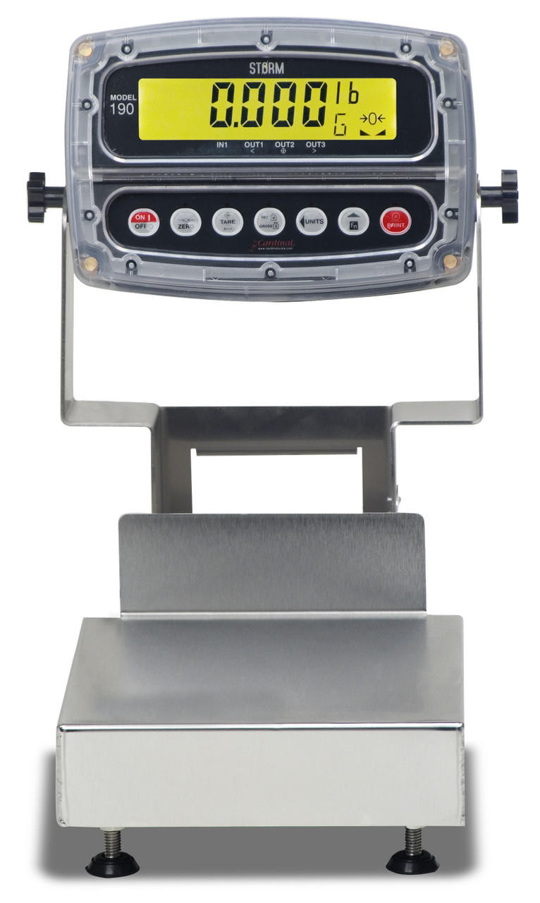 Cardinal Detecto Admiral CA12-120W-190 Washdown Stainless Steel
