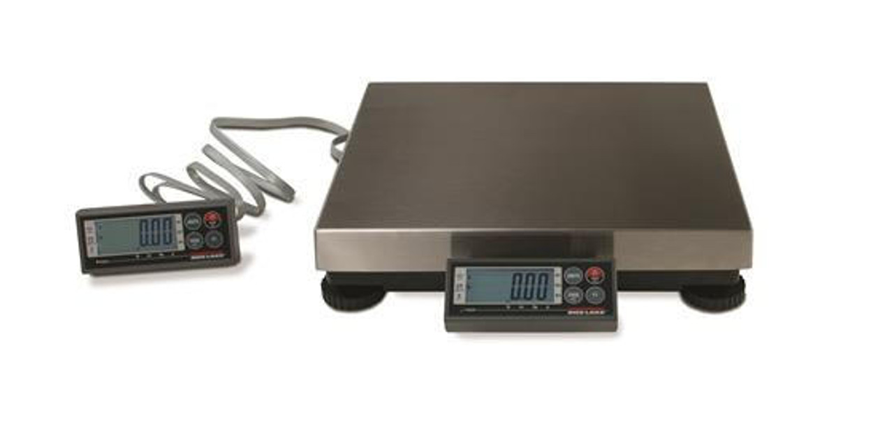 Rice Lake 168101 RS-160 Pole Digital Price Computing Scale - 60 x 0.02  lb/30 x 0.01 kg/960 x 0.5 oz, Rechargeable, 6VDC, Includes 115VAC Cord