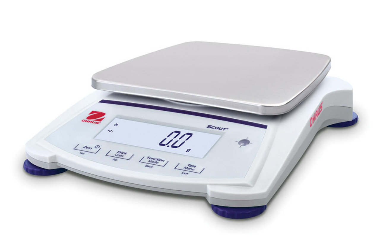 OHAUS SJX1502N/E Scout Portable Balance, 1500 g x Certified 0.1 g, NTEP,  Class II