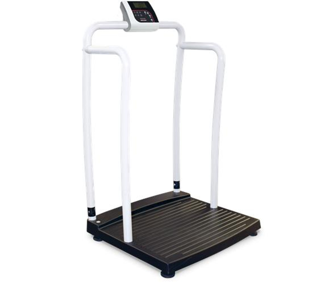 Rice Lake 250-10-4 Bariatric Handrail Scale with Seat - Scales Plus