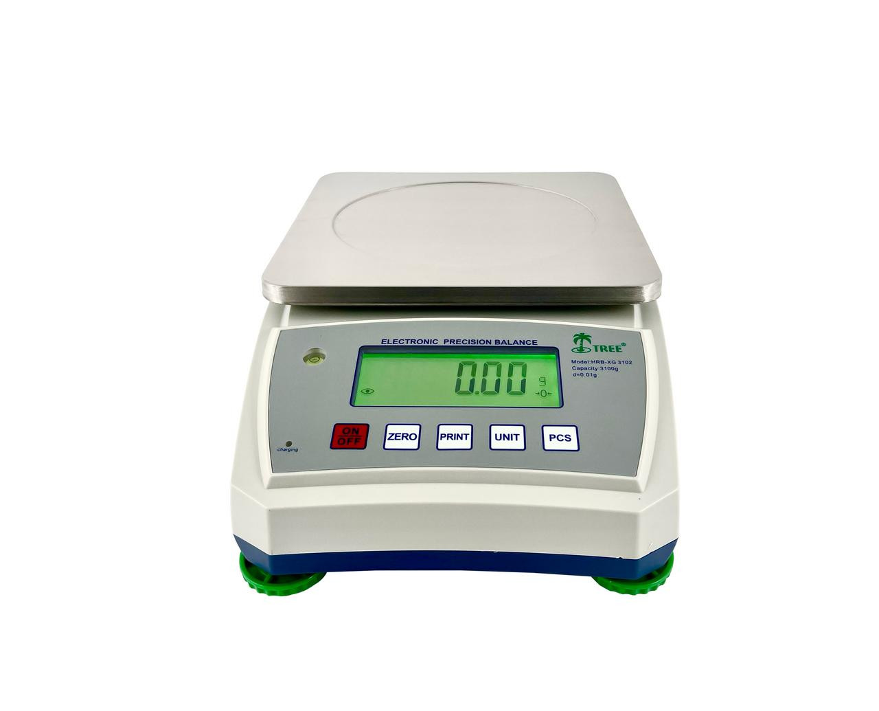 30kg x 0.1g Precision Balance - Digital Lab Scale, Rechargeable