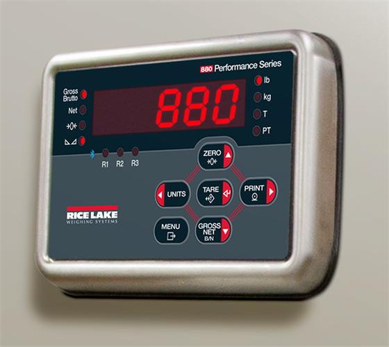 Rice Lake 880 Performance 5.5" Panel Mount Digital Indicator, With ...