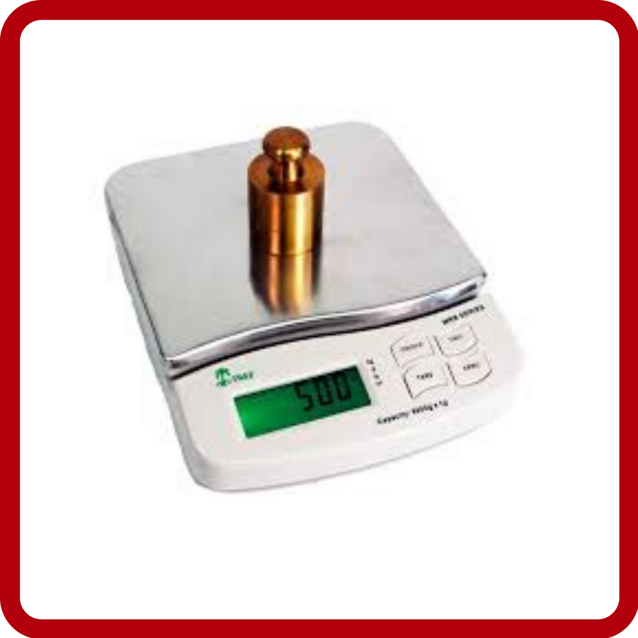 Tree MRB-S 5000 Stainless Steel Precision Coffee Scale, 5000 g x 1