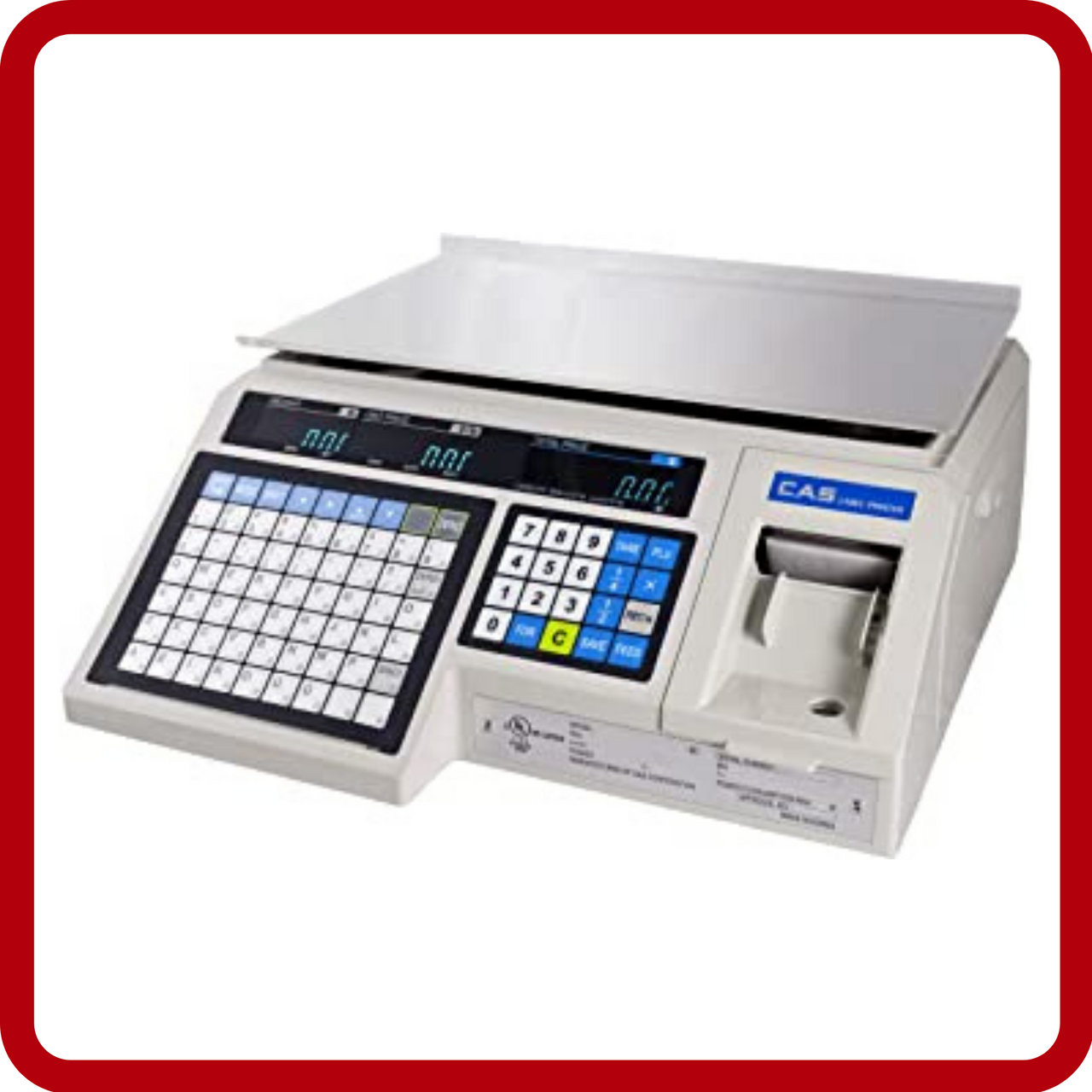 CAS Label Printing Scales