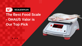 The Best Food Scale - OHAUS Valor is Our Top Pick