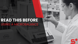 Read This Before Using a Microbalance