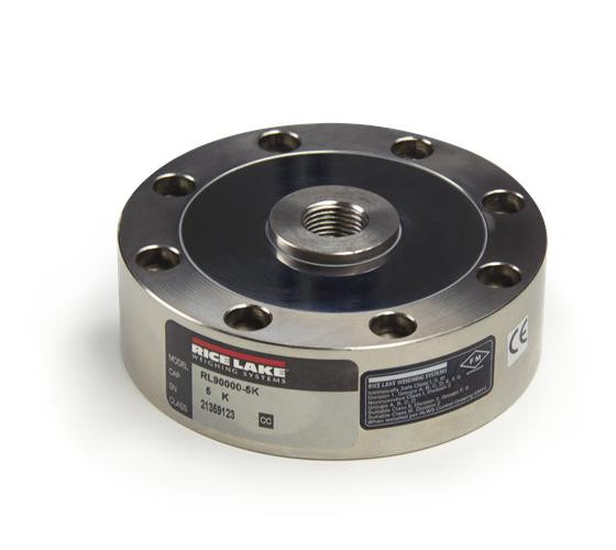 Rice Lake RL90000-10K 10,000 lb Compression Disk Load Cell - Scales Plus
