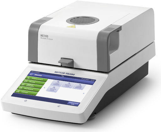 Mettler Toledo Hc103 Touchscreen Moisture Analyzer 100 G X 0 001 G 0