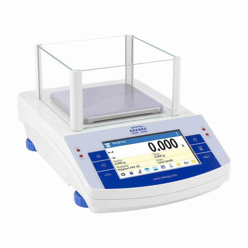 Radwag WTC 200 Precision Toploading Balance, 200 g x 0.001 g Scales Plus