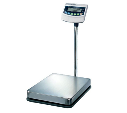 CAS BW-150DB Bench Scale, 300 lb x 0.1 lb, NTEP