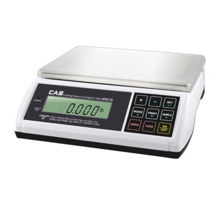 CAS ED-30LB Dual Range Bench Scale, 15/30 lb x 0.005/0.01 lb, NTEP
