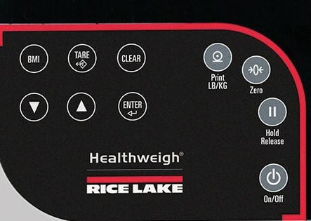Rice Lake Replacement 10 Button Keypad for Titanium Medical Indicator
