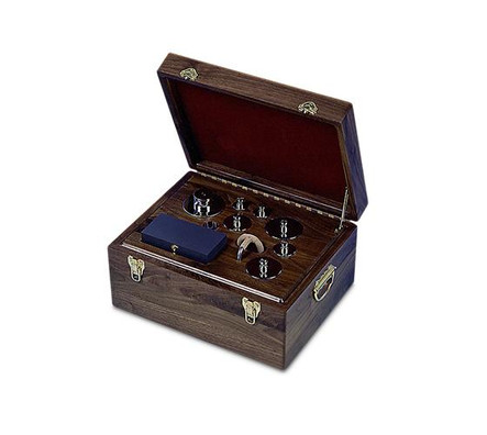 Rice Lake Avoirdupois Stainless Steel Weight Set, 10 lb - 1/32 oz, 15 Pieces, ASTM Class 4, 12383