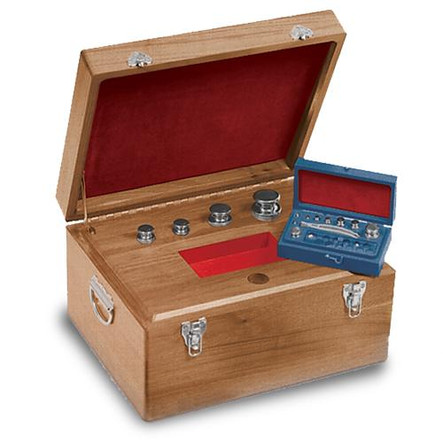 Rice Lake Precision Laboratory Weight Set, Calibration Certificate Included, 200 g - 100 mg, 14 Pieces, OIML Class E2, 40551