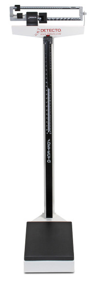Cardinal Detecto 438 Mechanical Physician Scale with Height Rod
