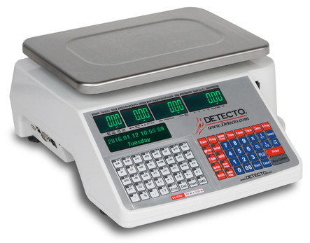 Cardinal Detecto DL1060 Price Computing Scale with Printer turned right