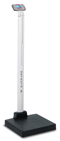 Cardinal Detecto APEX-C-AC Digital Physician Scale with Mechanical Height Rod
