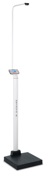 Detecto Cardinal Detecto APEX-SH-AC Digital Physician Scale with Sonar Height Rod, 600 lb x 0.2 lb