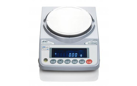  A&D Weighing  FZ-1200i Internal Calibration Precision Balance,  1220 g x 0.01 g 