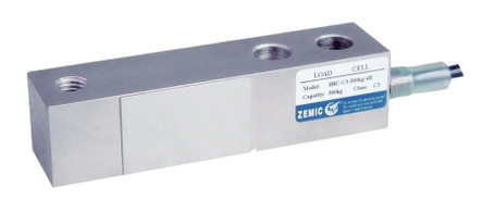 Zemic H8C-C3-1.0t-4B 2000 lb Single Ended Beam Load Cell, Metric Thread